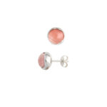 BLOSSOM Bud earrings with rose agate
