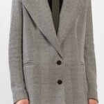 Single Breasted Noched Collar Jacket