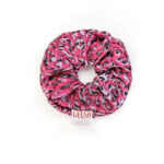 Hair Accessories Scrunchie “Pink Leopard” Print