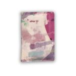 Salavaged fabric Card Wallet- Pink random