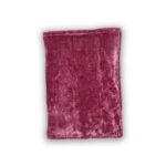 Salavaged fabric Passport Holder- Pink velvet