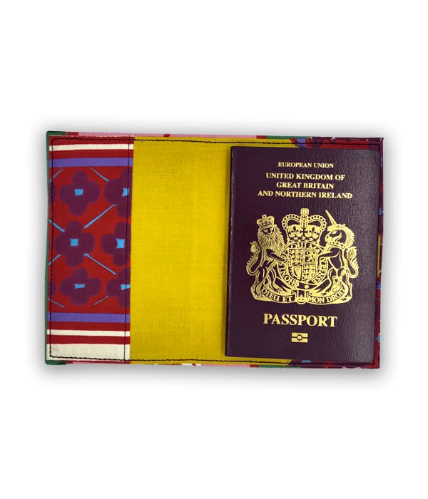 Mantero Passport Holder- Floral - Kapdaa-The-Offcut