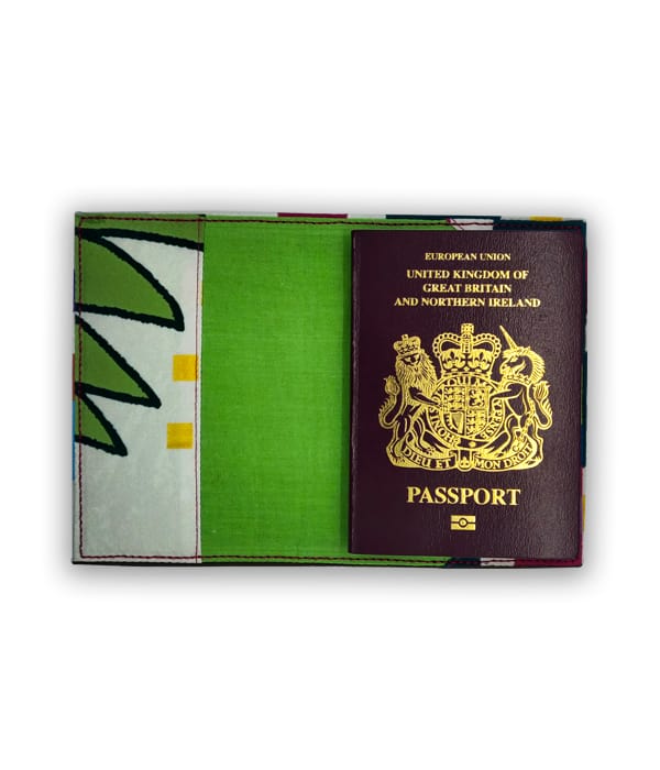 Mantero Passport Holder- Multicolor stripes - Kapdaa-The-Offcut