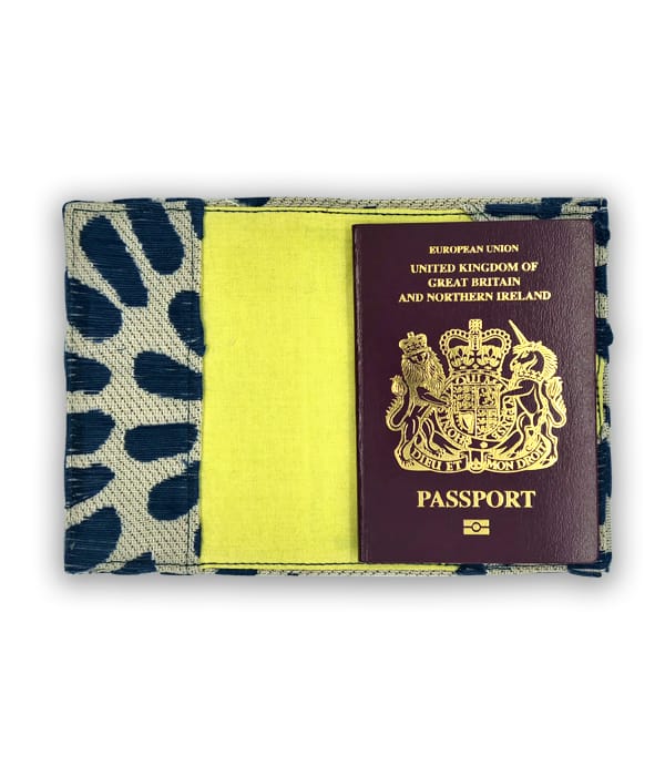 Maria Flora Passport Holder- Floral - Kapdaa-The-Offcut