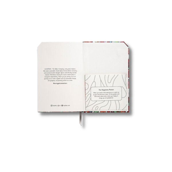 Sustainable Gratitude Journal Grey And White