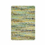 Malhia Kent A5 Notebook- Yellow and green tweed