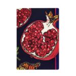 Silken Favours A6 Notebook- Fruits and butterflies