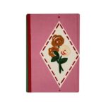 Mantero A6 Notebook- roses pink