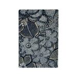Mantero A6 Notebook- Blue with white dots