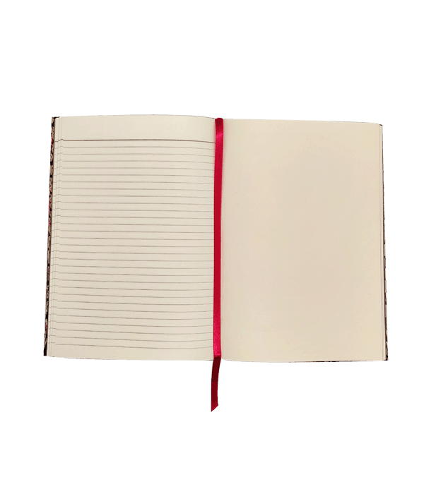 Upcycled, Sustainable Blackpop A5 Notebook