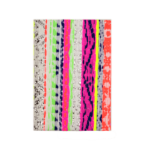 Malhia Kent A5 Notebook- Flourescent Tweed