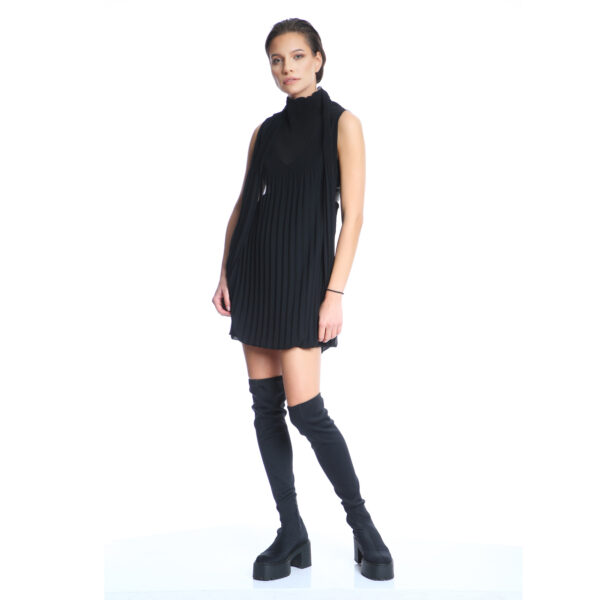 Sleevless Black Mini dress silvia serban