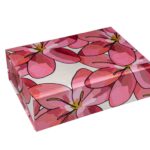 Phoebe Grace X KAPDAA Collapsible Box – White And Pink Floral Print