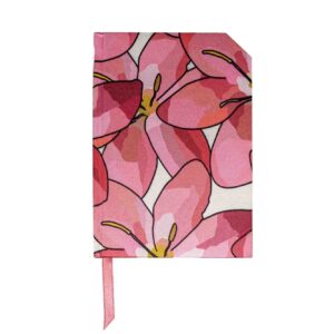 Sustainable A6 Notebook White And Pink Floral