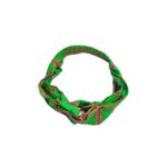 Ratti – Sustainable Headband – Geometric Abstract Print On Green