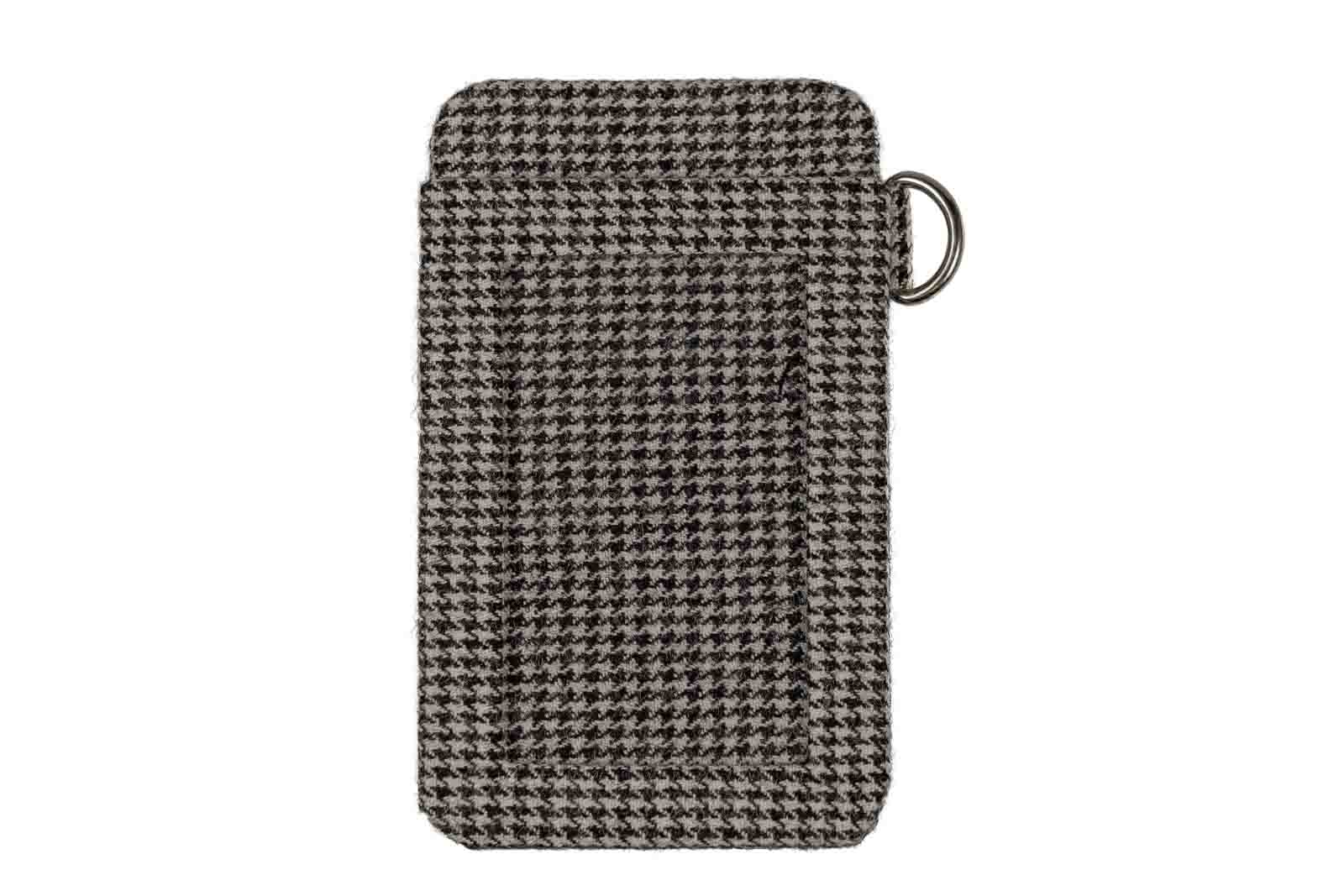 Sustainable Card Wallet Woven Black And White
