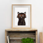 Clark Cat Fine Art Print (UNFRAMED)