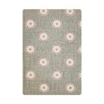 Vanessa Arbuthnott A5 Notebook- Grey with pink and white circles