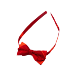 Trendlistr – Kid’s Bow Headband – Orange Triangles On Red