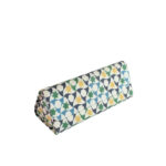 Sustainable Foldable Glasses Case – Green, Blue, Yellow, Cream – Star Print