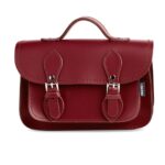 Handmade Leather Micro satchel Plus – Oxblood