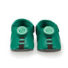 SHU-002 – Green Leather Shoe with Green Swirl