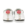 SHU-018 – White Leather Shoe with Red Heart