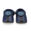 SHU-015 – Dark Blue Leather Shoe with Blue Heart